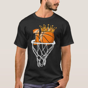 Basketball Happy 10th Birthday Boy Bball 10 Years  T-Shirt
