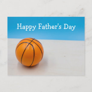Basketball Happy Father's Day    Postcard