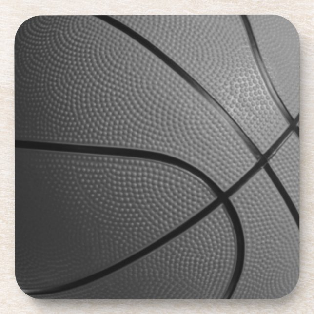 Basketball hard plastic coaster (Front)
