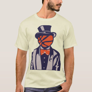 basketball hat melon costume bow tie T-Shirt
