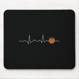 Basketball Heart 1 Mouse Pad