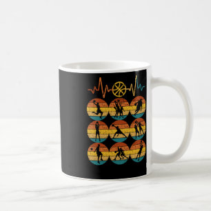 Basketball Heart Beat Coffee Mug