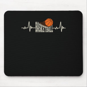 Basketball Heartbeat 3 Mouse Pad