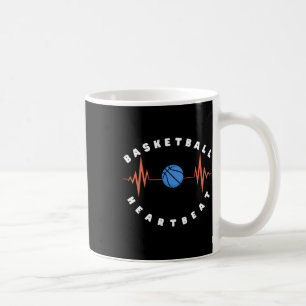 Basketball Heartbeat 6 Coffee Mug