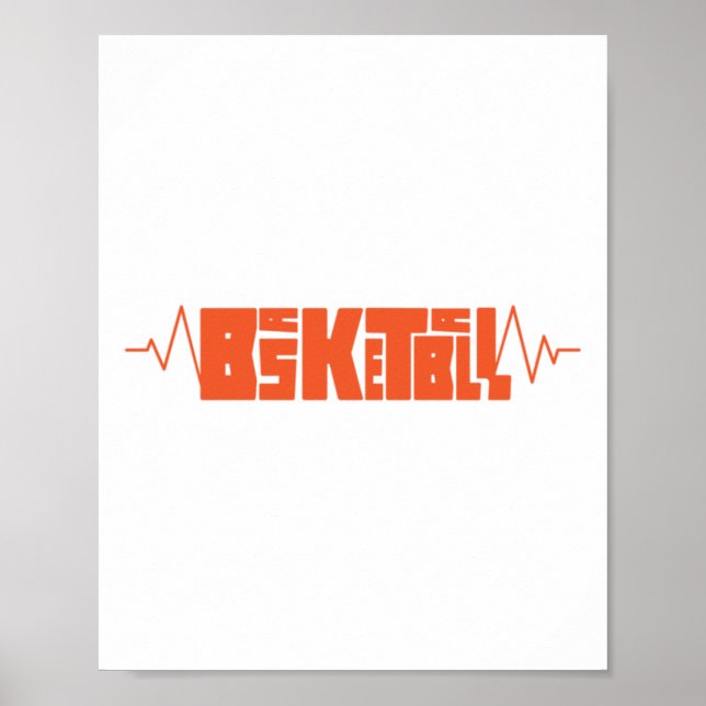 Basketball Heartbeat 9  Poster (Front)