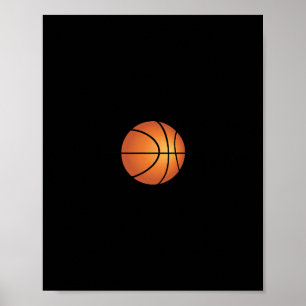 Basketball Heartbeat   Cool I Love Basketball Tee  Poster