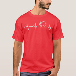 Basketball Heartbeat T-Shirt
