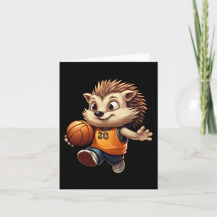 Basketball Hedgehog 1  Card