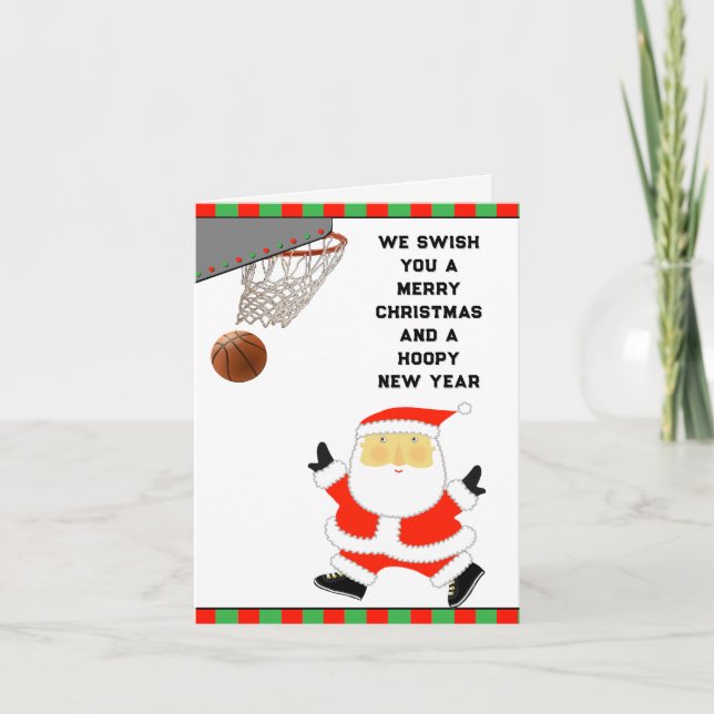 Basketball Holiday Cards (Front)