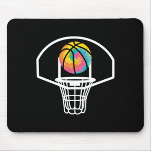 Basketball Hoop For A Streetball Player Ball Mouse Pad