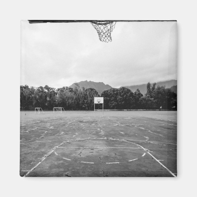 Basketball Hoop Magnet (Front)