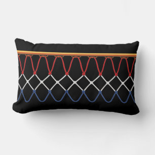 Basketball Hoop Net_Nothing But Net_classic Lumbar Cushion