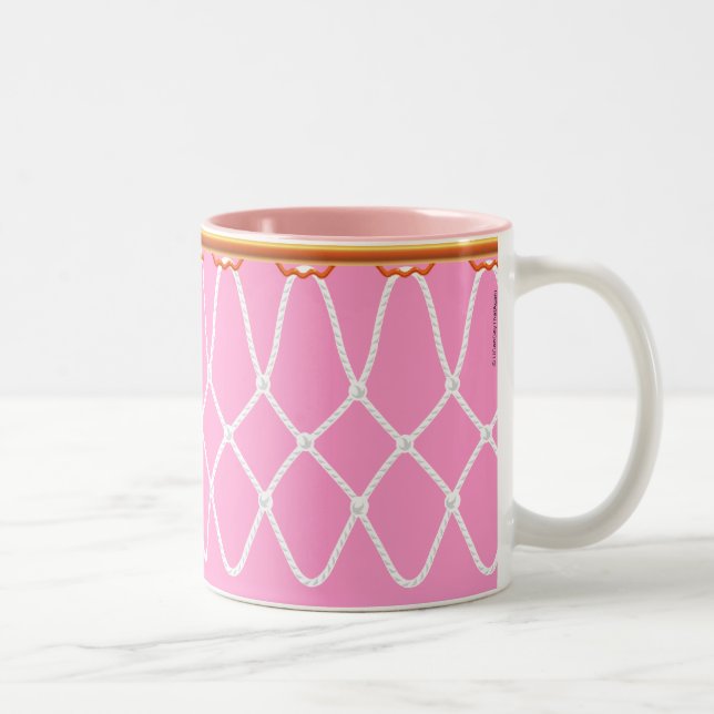 Basketball Hoop Net_pink_jumpstart java Two-Tone Coffee Mug (Right)