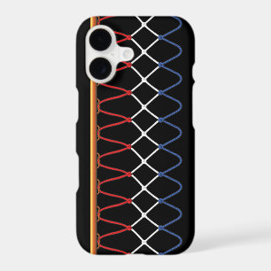 Basketball Hoop Net_red, white & blue_patriotic