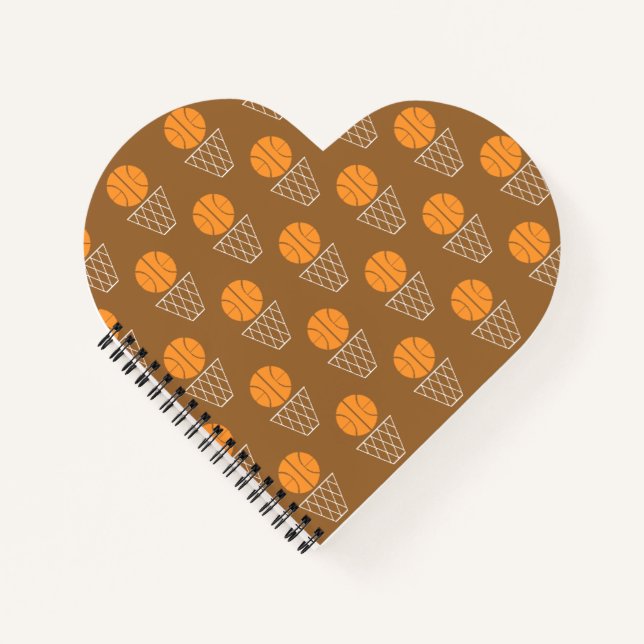 Basketball & Hoop Notebook (Front)