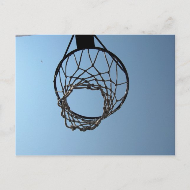 basketball hoop postcard (Front)