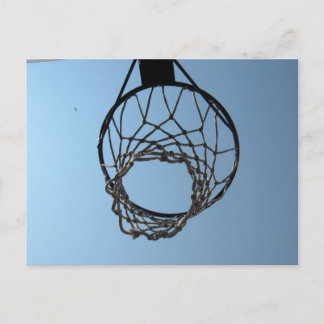 Basketball hoop postcards