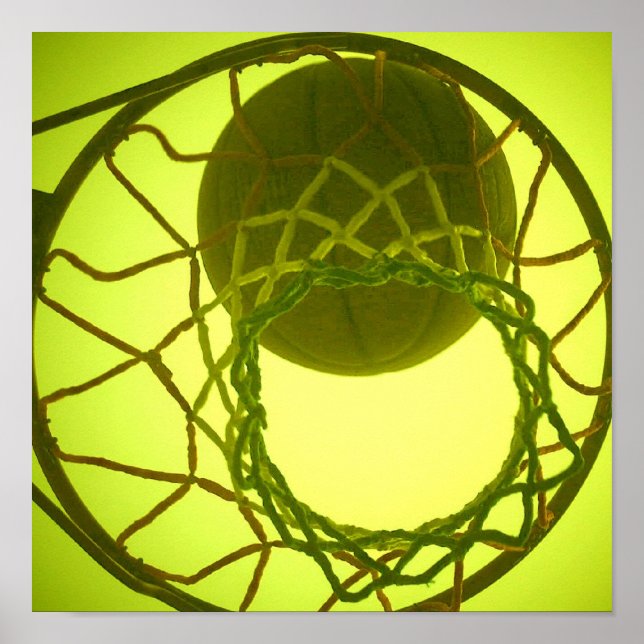 Basketball Hoop Poster (Front)