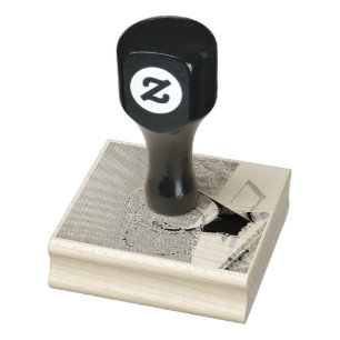 Basketball Hoop Rubber Stamp