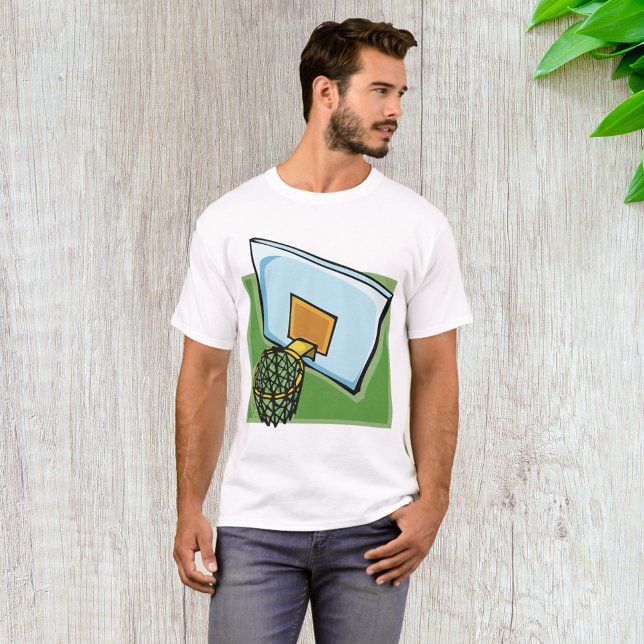 Basketball Hoop Sports Backboard And Net T-Shirt (Creator Uploaded)
