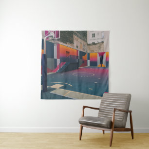 Basketball Hoop Tapestry