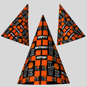 Basketball Hoops, Basketball Player Birthday Party Hat