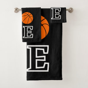 Basketball Hoops, Basketball Player Gift Bath Towel Set