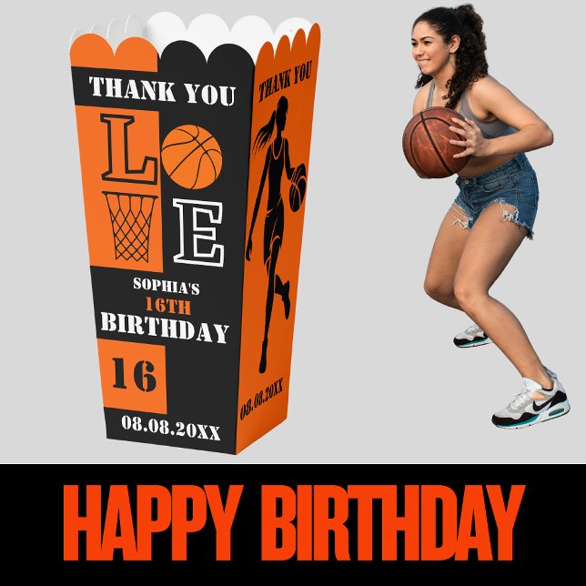 Basketball Hoops, Basketball Player Gift, Birthday Favour Box (Creator Uploaded)