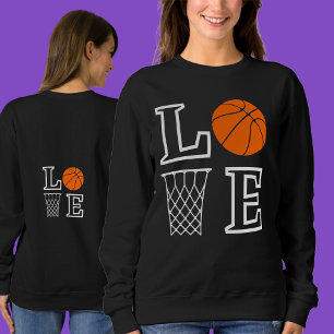 Basketball Hoops, Basketball Player Gift           Sweatshirt