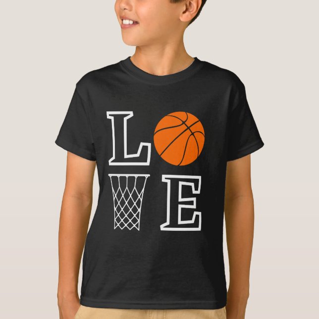 Basketball Hoops, Basketball Player Gift           T-Shirt (Front)