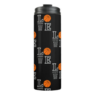 Basketball Hoops, Basketball Player Gift Thermal Tumbler