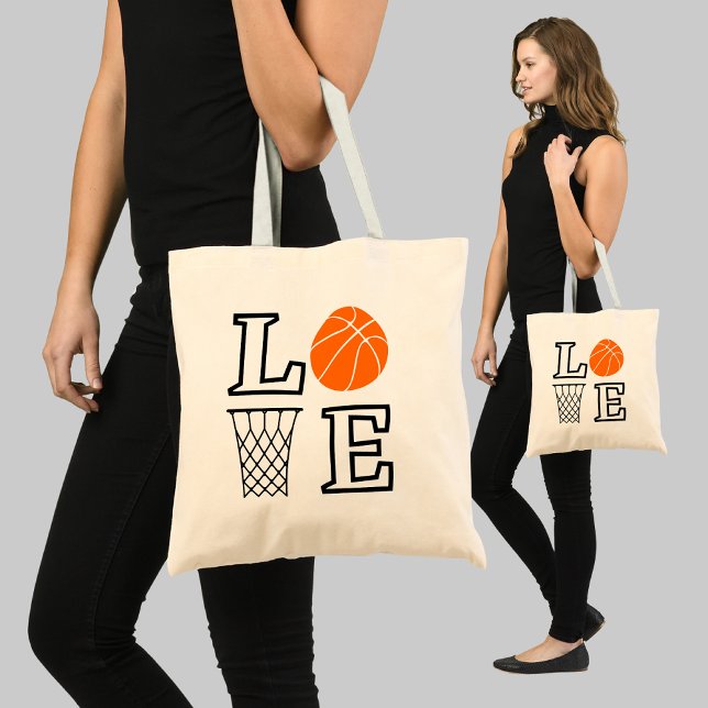 Basketball Hoops, Basketball Player Gift      Tote Bag (Creator Uploaded)