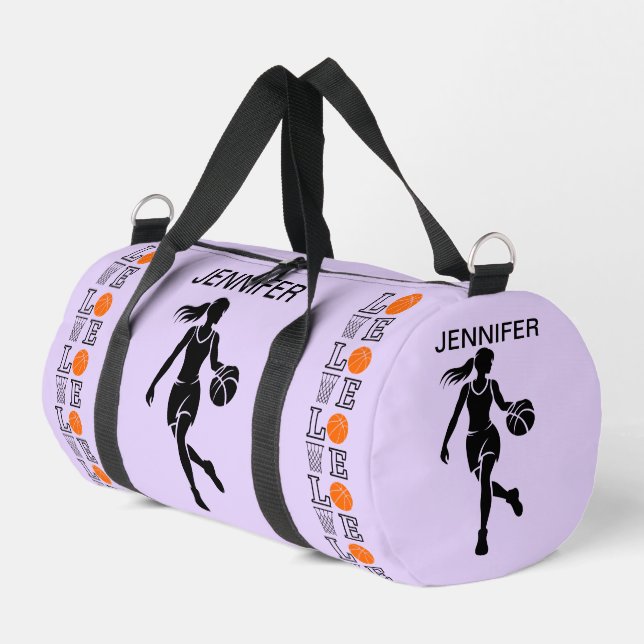 Basketball hoops, Basketball Player, Team, Gift Du Duffle Bag (Left Corner)