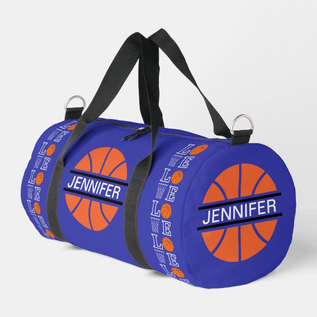 Basketball hoops, Basketball Player, Team, Gift Du Duffle Bag (Left Corner)