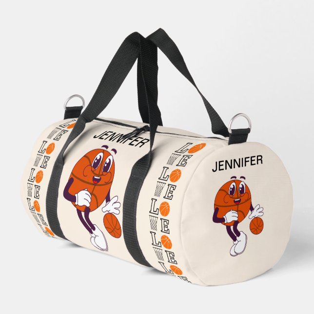 Basketball hoops, Basketball Player, Team, Gift Du Duffle Bag (Left Corner)