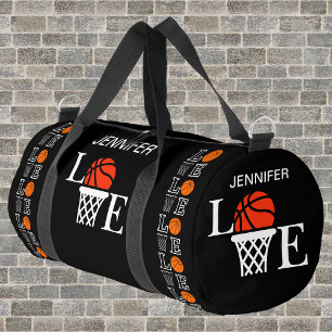 Basketball hoops, Basketball Player, Team, Gift Du Duffle Bag