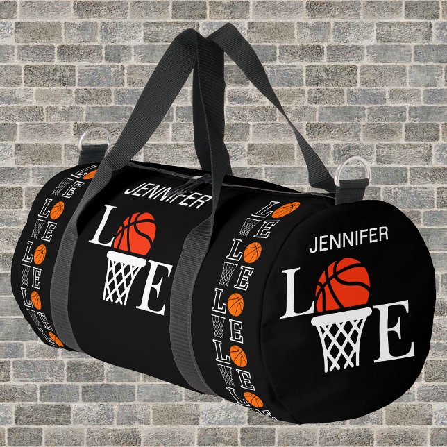 Basketball hoops, Basketball Player, Team, Gift Du Duffle Bag (Creator Uploaded)
