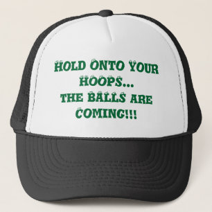 Basketball Hoops Humour Trucker Hat