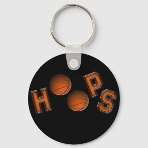 Basketball Hoops Key Ring
