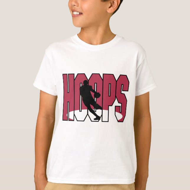 Basketball Hoops Kids T-shirt (Front)