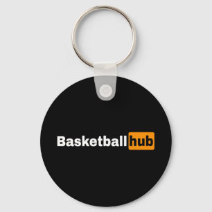 Basketball Hub Key Ring