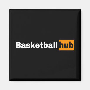 Basketball Hub Magnet