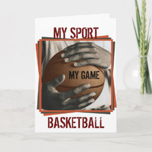 BASKETBALL HUG - MY SPORT CARD
