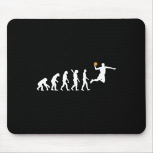 Basketball - Human Evolution Darwin  Mouse Pad