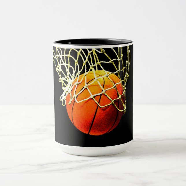 Basketball I Love Mug (Center)