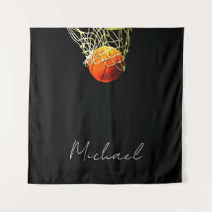 Basketball I Love Tapestry