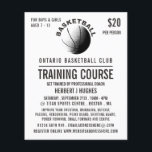 Basketball Icon, Basketball Training Course Flyer<br><div class="desc">Basketball Icon,  Basketball Training Course Advertising Flyers By The Business Card Store.</div>