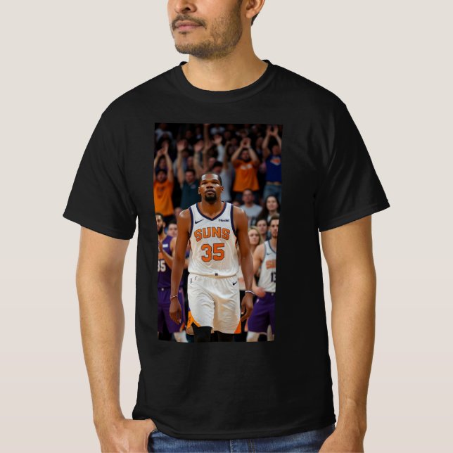 Basketball Icon T-shirt : High-Energy Dunk Print (Front)