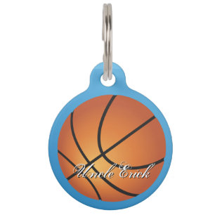 Basketball Image 🏀 Monogram Budget Special Pet Tag