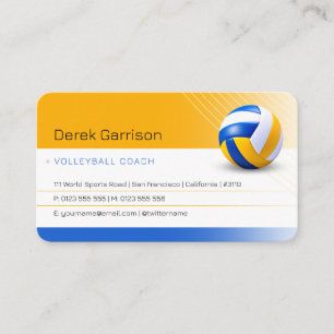 Basketball Instructor   Coach   Trainer Business Card
